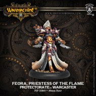 feora priestess of the flame protectorate warcaster